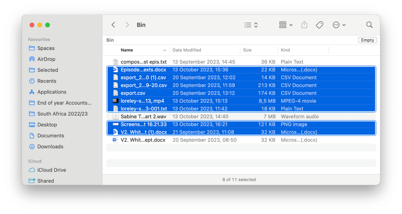 How to find trash on mac and clear it 